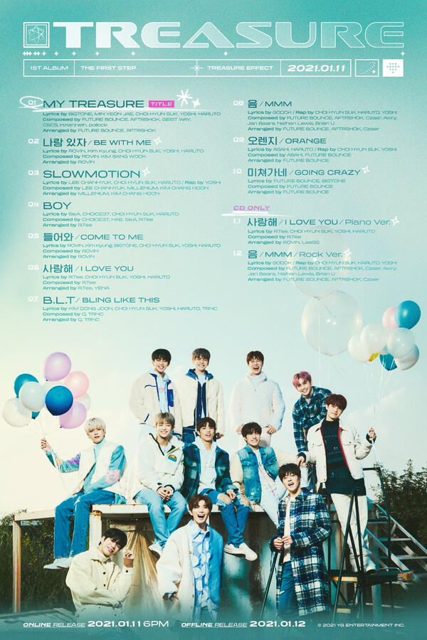 Treasure 1st Full Album Treasure Effect